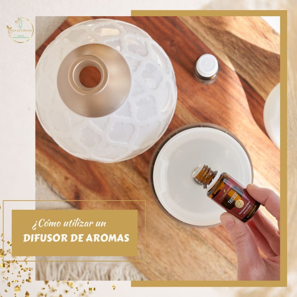 DIFUSOR DE AROMAS como utilizar