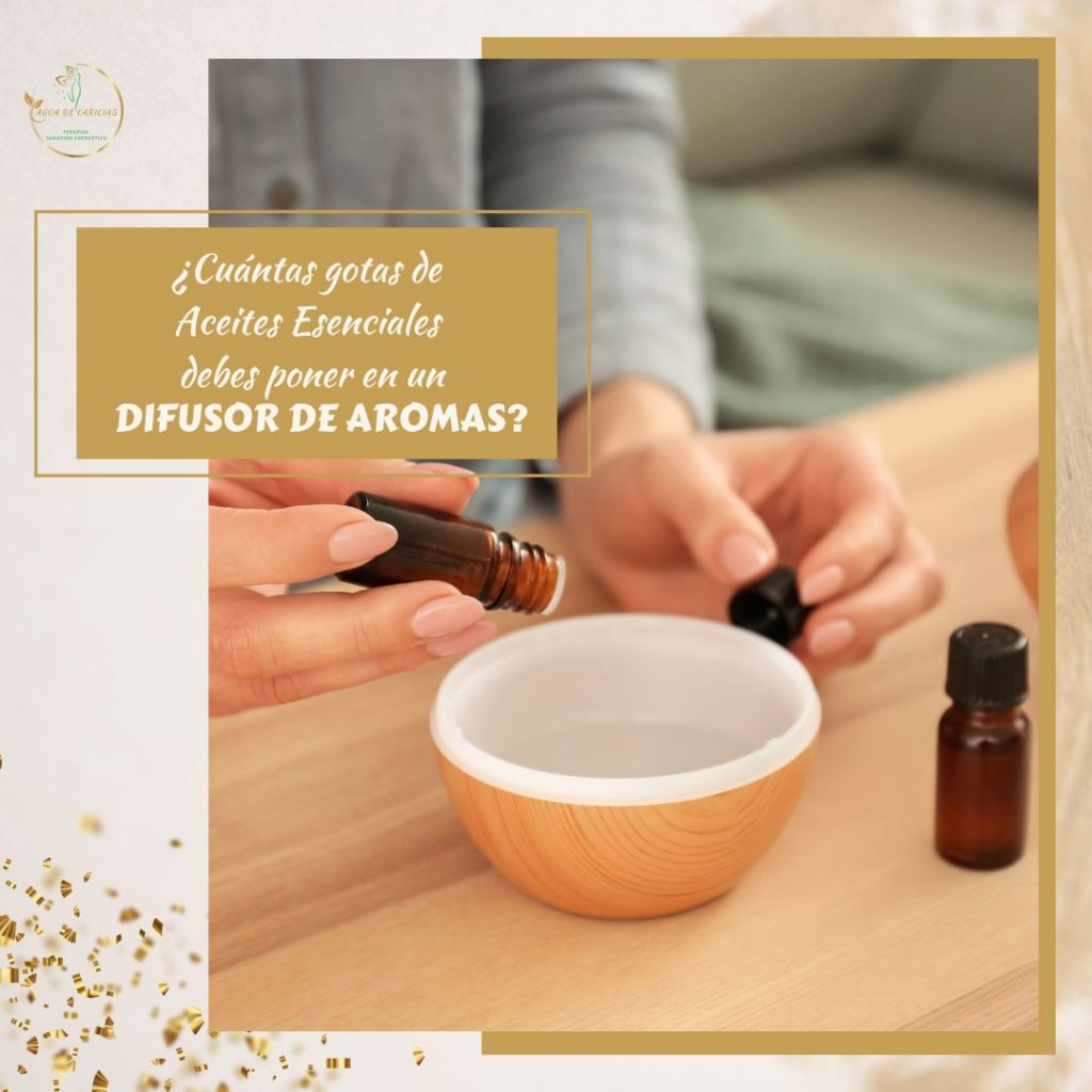 DIFUSOR DE AROMAS cuantas gotas
